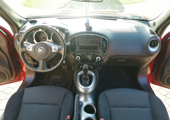 Nissan Juke cena 34900 przebieg: 99950, rok produkcji 2011 z Świecie małe 232